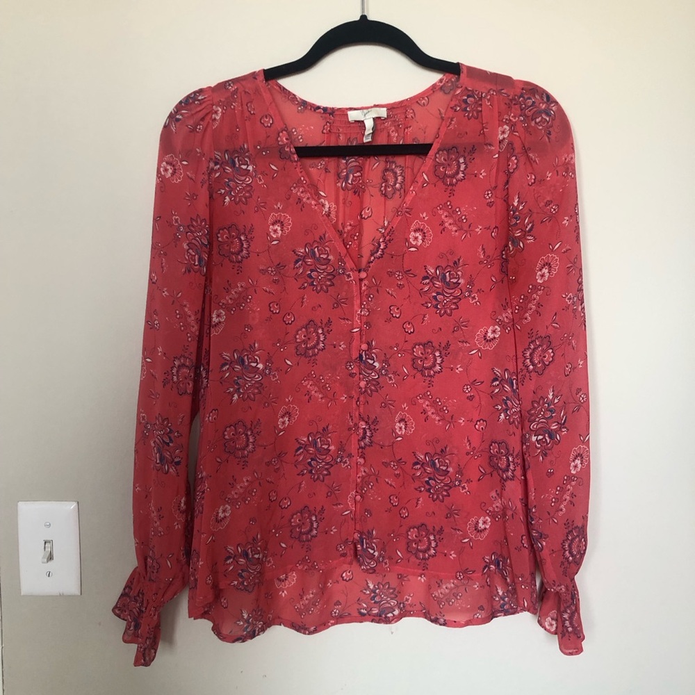 Joie Bologna Silk Blouse